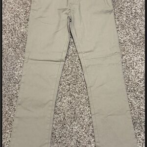 New Volcom Boy’s Size 16 Woven Stretch Tan / Khaki Casual Pants